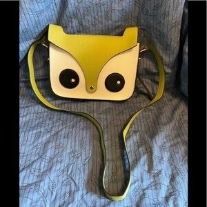 Mellow world vegan fox faced crossbody bag